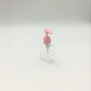 Cute pink press bottle travel portable cosmetic dispenser bottle portable press spray bottle details Picture